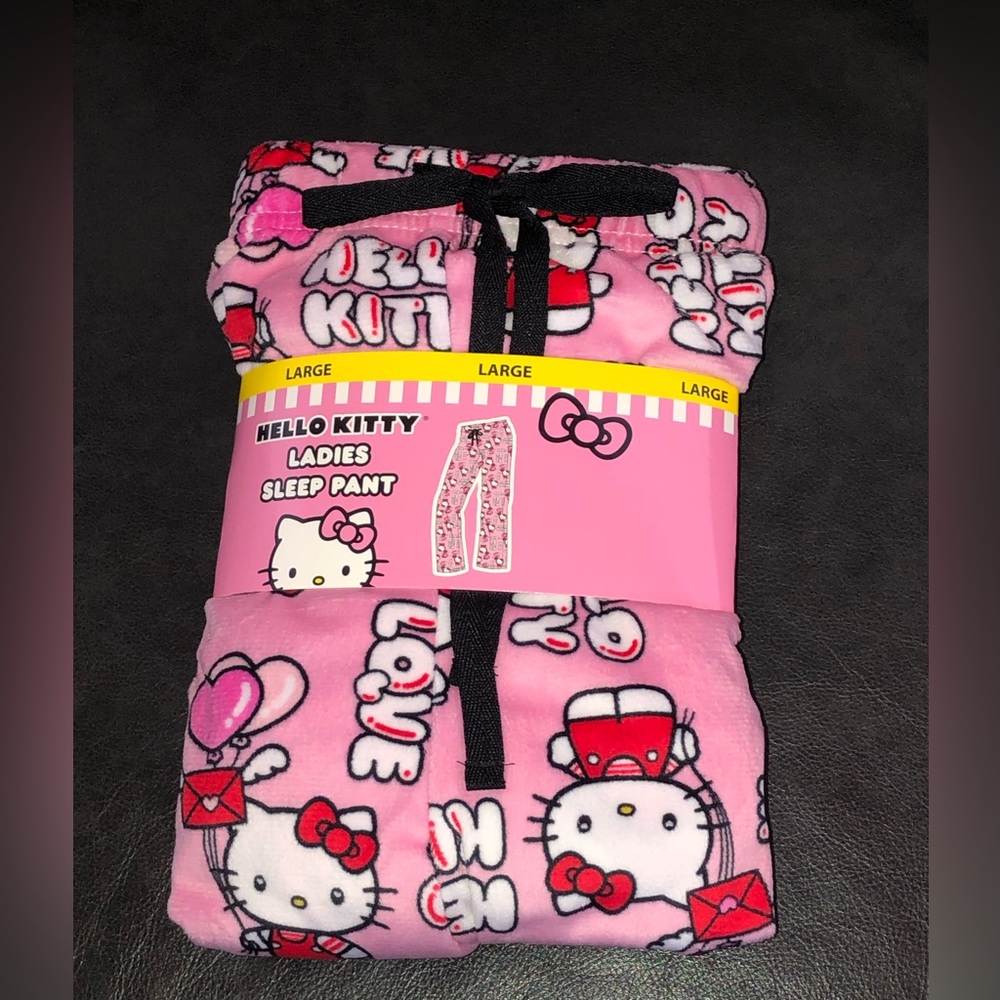 ✨NWT✨LAST ONE!! ‼️ Hello Kitty Sanrio CVS Sleep Pajama Pants 2023 Valentines - Picture 7 of 8